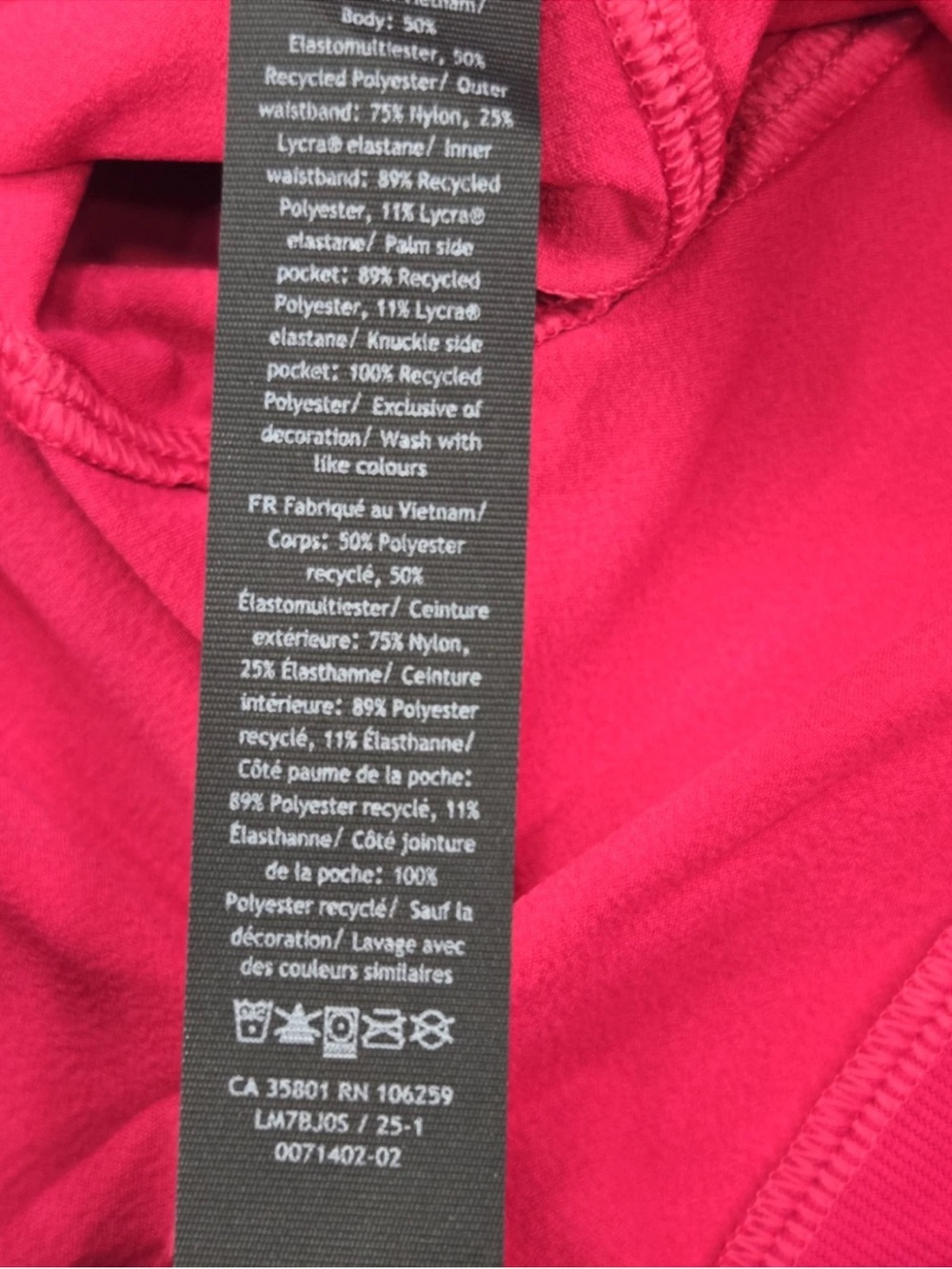 Lululemon Zeroed In Shorts Linerless 7" Athleisure Gym LM7BJ0S Hot Pink Size L - Picture 5 of 10